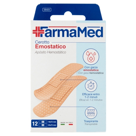 FarmaMed Cerotto Emostatico 12 pz